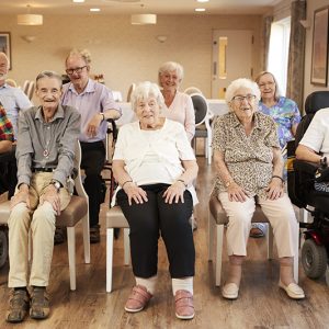 Une association des résidents dans une maison de retraite