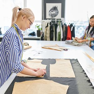 Un magasin de couturier pour la mode