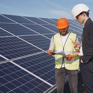 Une Entreprise d'énergie solaire