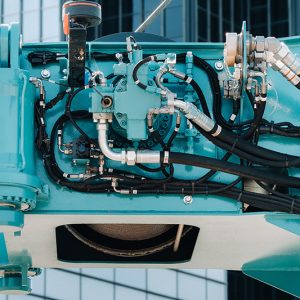 Un moteur hydraulique
