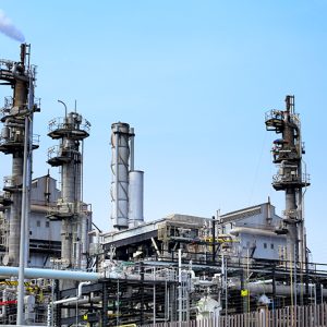 Un fournisseur de gaz dans une industrie
