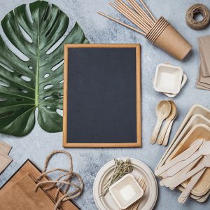 Un magasin de matériaux récupérés avec du recyclage