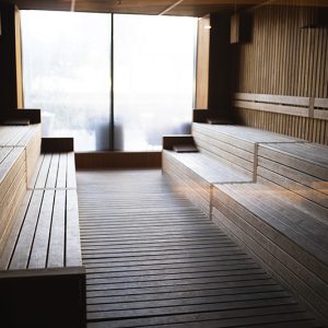 Un sauna et un hammam pour les clients